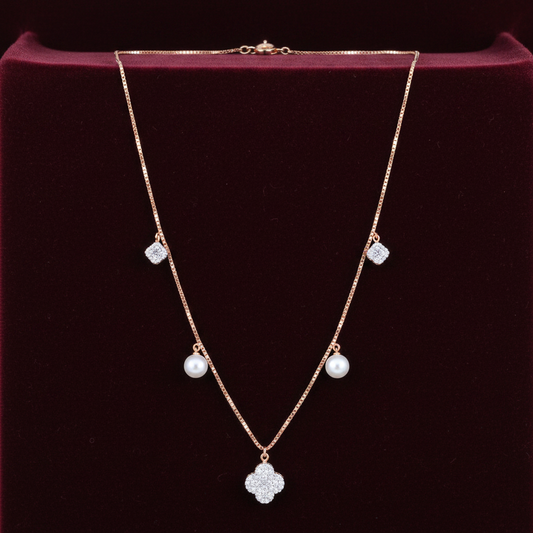 DIAMOND CHAIN LOCKET-D-CL00012