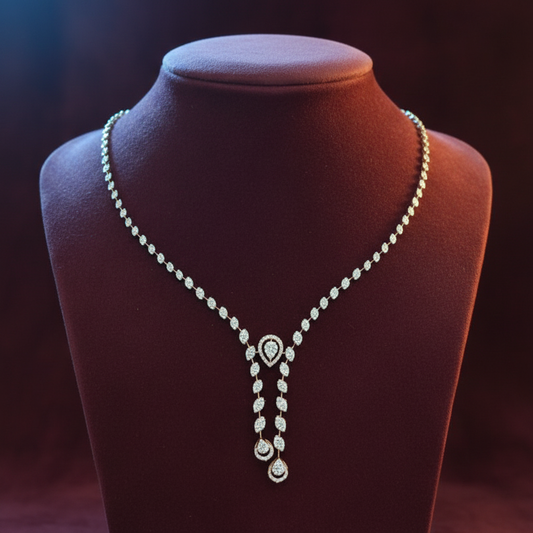 DIAMOND NECKLACE-D-NK00017