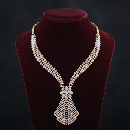 DIAMOND NECKLACE-D-NK00025
