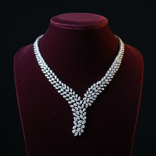 DIAMOND NECKLACE-D-NK00034