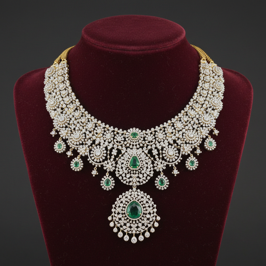 DIAMOND NECKLACE-D-NK00086