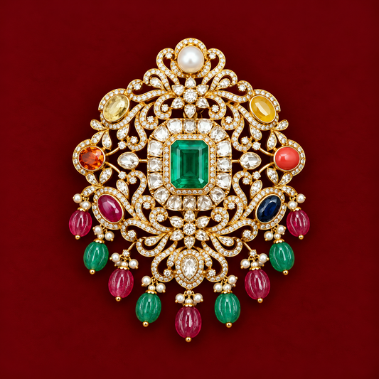 POLKI PENDANT-P-PD00024