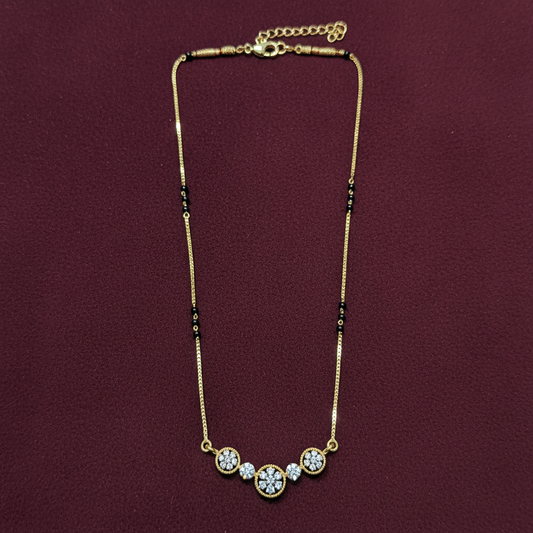 DIAMOND BLACK BEEDS-D-BB00007