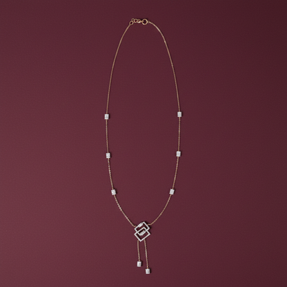 DIAMOND CHAIN LOCKET-D-CL00015