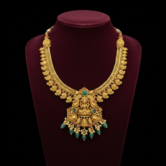 GOLD NECKLACE-G-NK00022