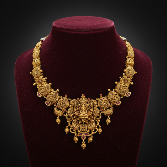 GOLD NECKLACE-G-NK00060