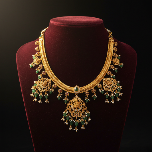 GOLD NECKLACE-G-NK00056