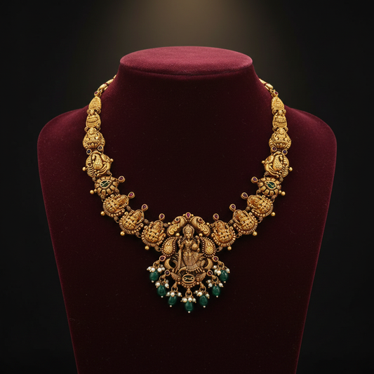 GOLD NECKLACE-G-NK00055