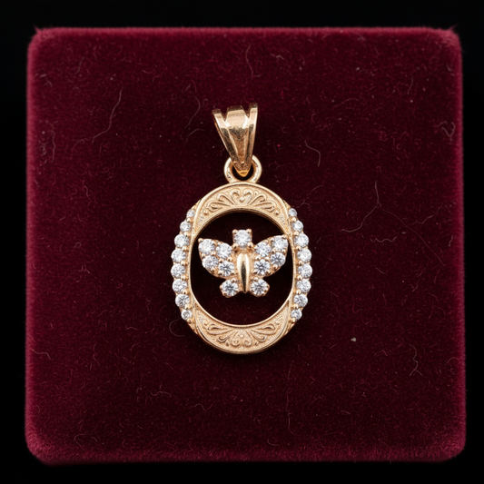 GOLD PENDANT-G-PD00010