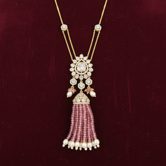 POLKI CHAIN LOCKET-P-CL00018