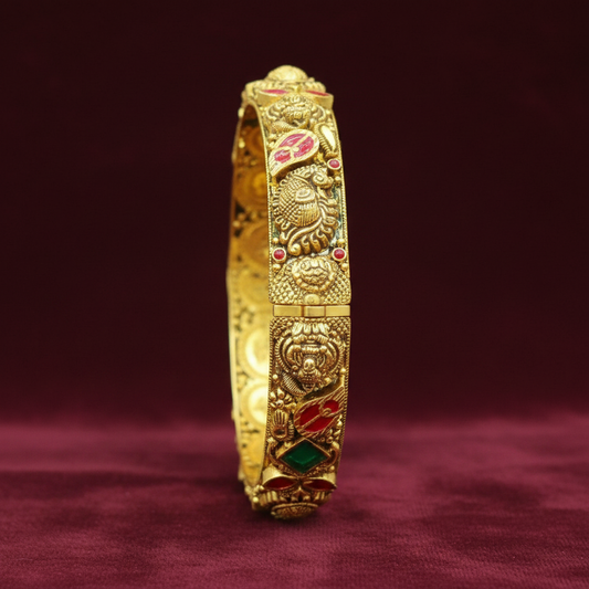 GOLD BANGLE-G-BG00089