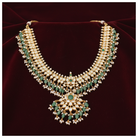 KUNDAN NECKLACE-K-NK00026