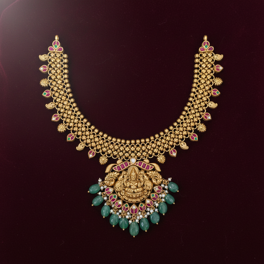 KUNDAN NECKLACE-K-NK00040