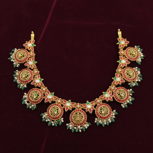 KUNDAN NECKLACE-K-NK00005