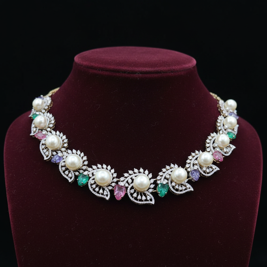 DIAMOND NECKLACE-D-NK00041