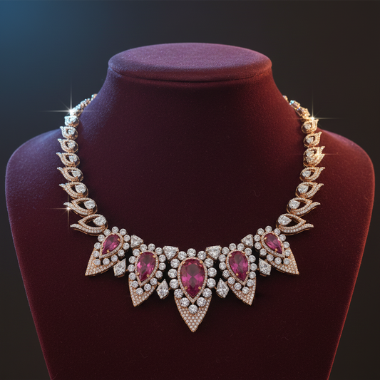 DIAMOND NECKLACE-D-NK00059
