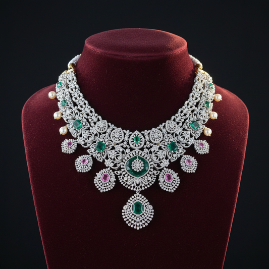DIAMOND NECKLACE-D-NK00062