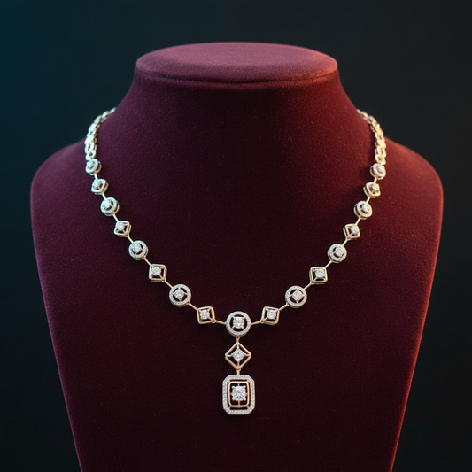 DIAMOND NECKLACE-D-NK00066
