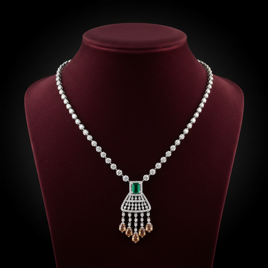 DIAMOND NECKLACE-D-NK00069