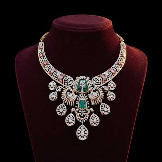 DIAMOND NECKLACE-D-NK00084