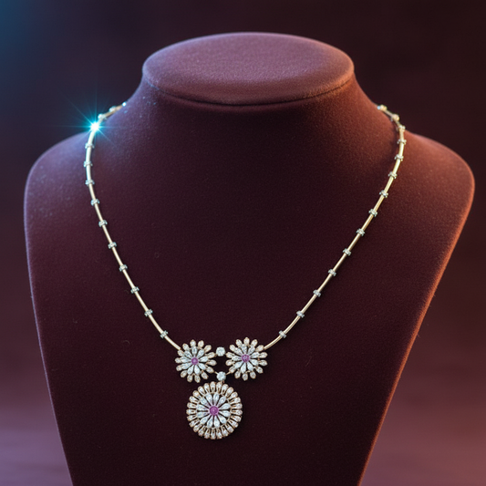 DIAMOND NECKLACE-D-NK00015