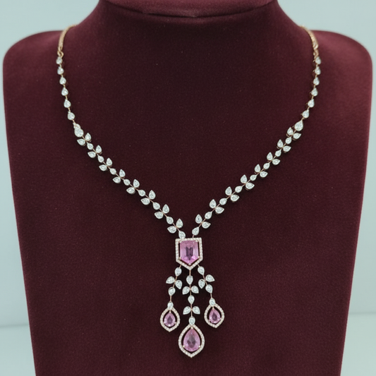 DIAMOND NECKLACE-D-NK00009
