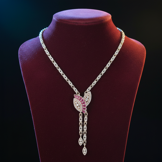 DIAMOND NECKLACE-D-NK00020