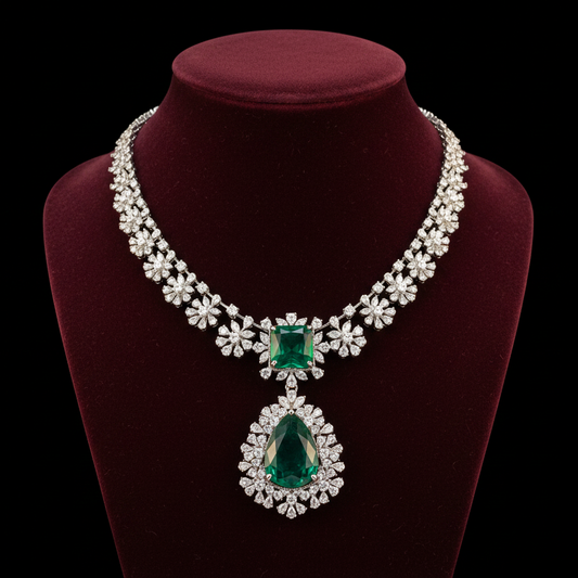 DIAMOND NECKLACE-D-NK00056