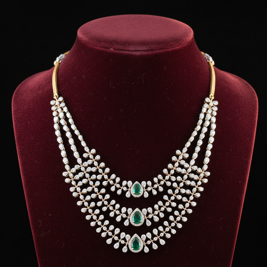 DIAMOND NECKLACE-D-NK00087