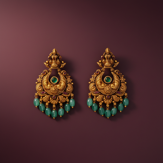 GOLD JHUMKA-G-JH00017