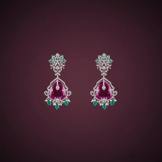 DIAMOND JHUMKA-D-JH00045