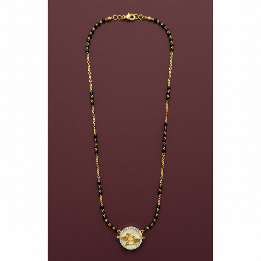 GOLD BLACK BEEDS-G-CH00103
