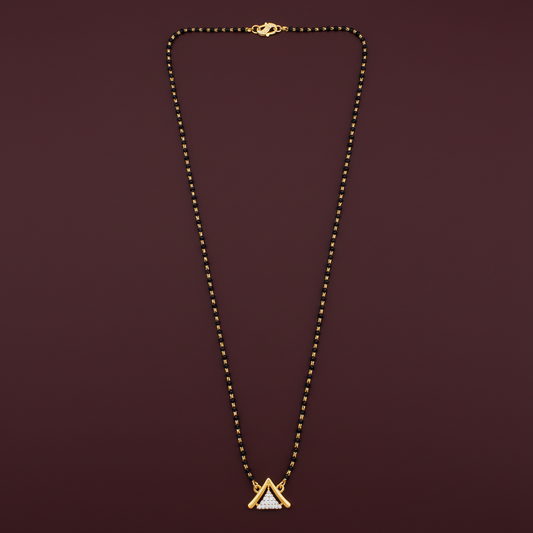 GOLD BLACK BEEDS-G-CH00079