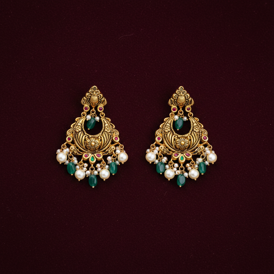 KUNDAN JHUMKA-K-JH00026