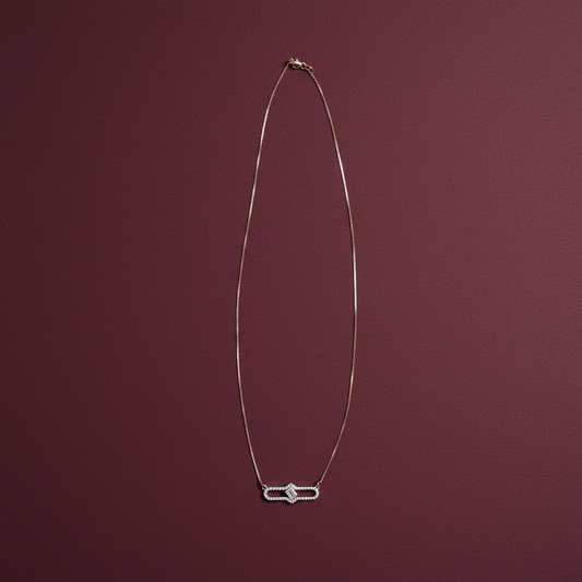 DIAMOND CHAIN LOCKET-D-CL00004